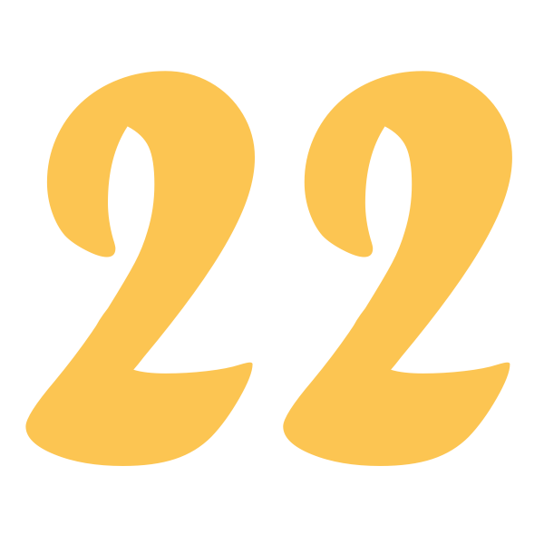 número 22