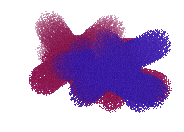 color indigo y purpura